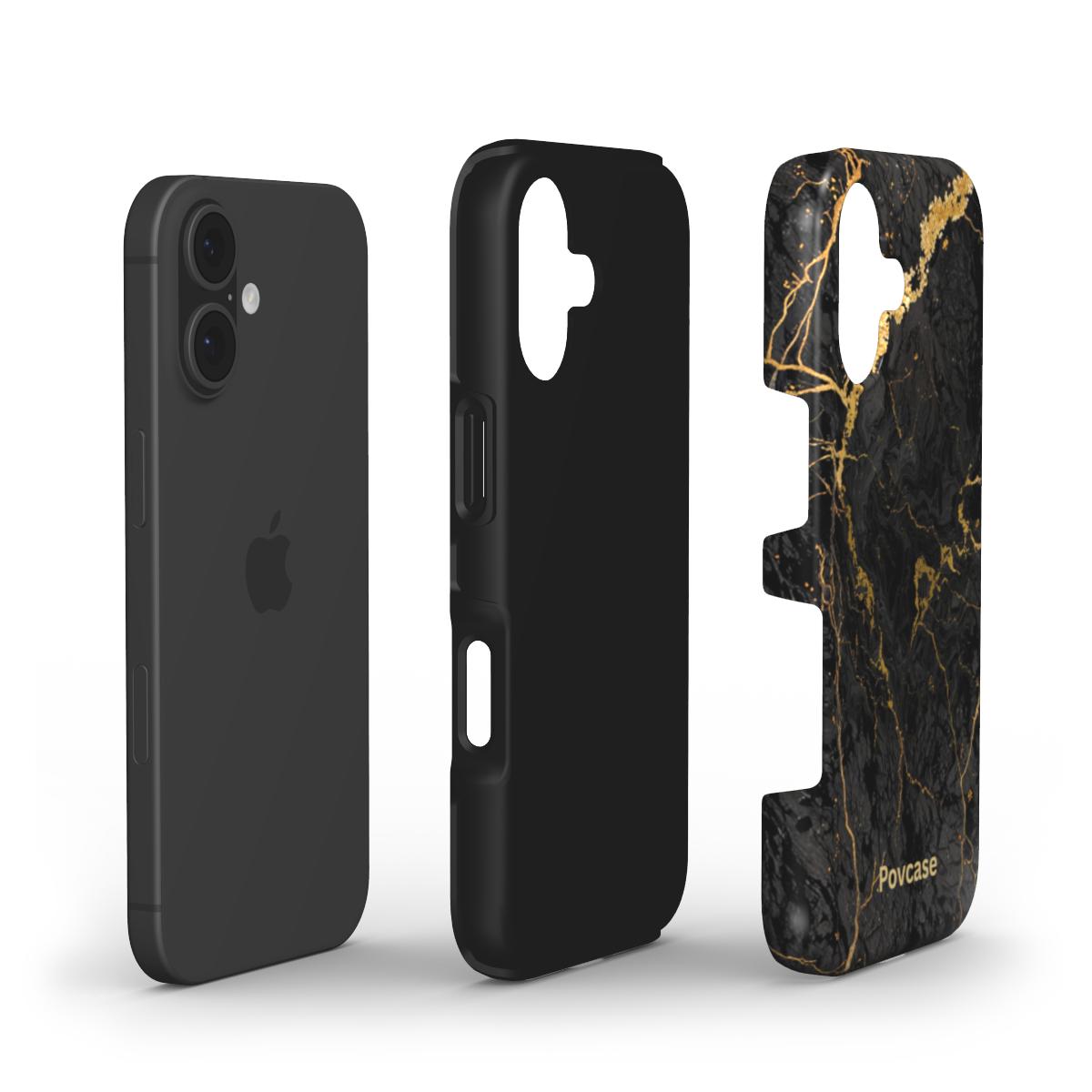 Midnight Gold Marble