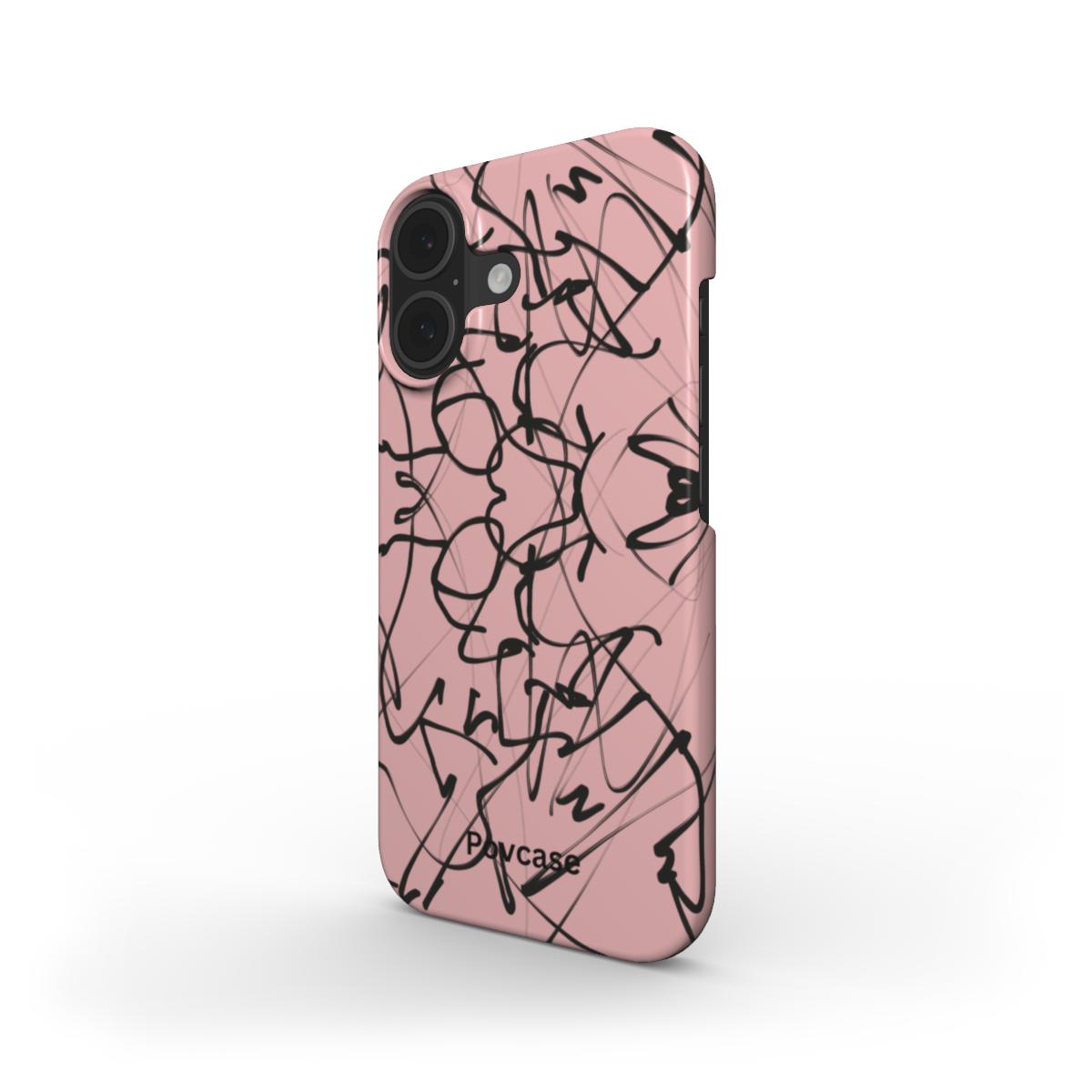 Pink Scribble