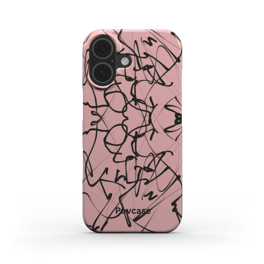 Pink Scribble