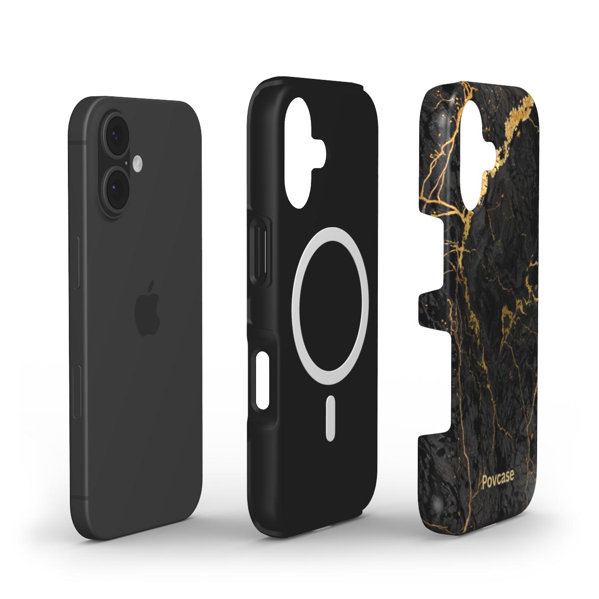 Midnight Gold Marble