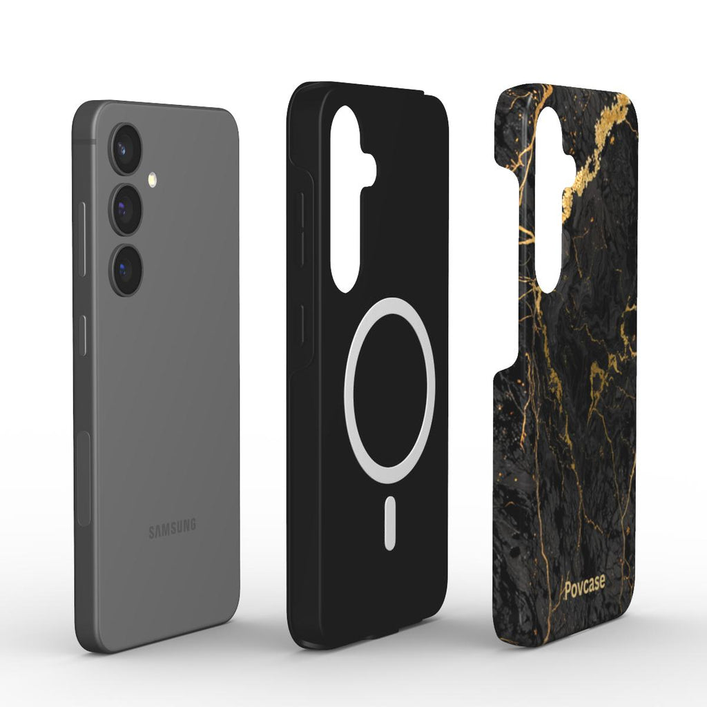 Midnight Gold Marble